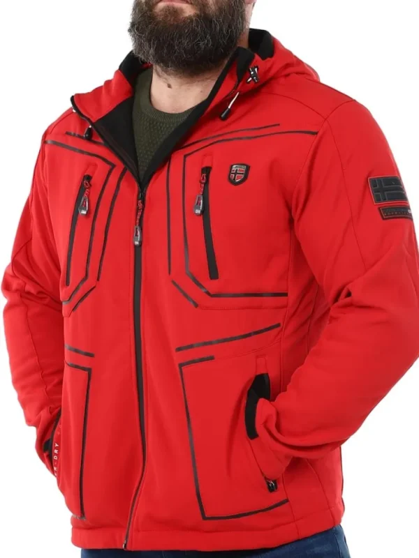 Topere Geo Norway Softshelljakke - Rød^Geographical Norway Hot
