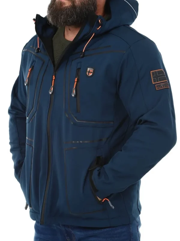 Topere Geo Norway Softshelljakke - Mørkeblå^Geographical Norway Online