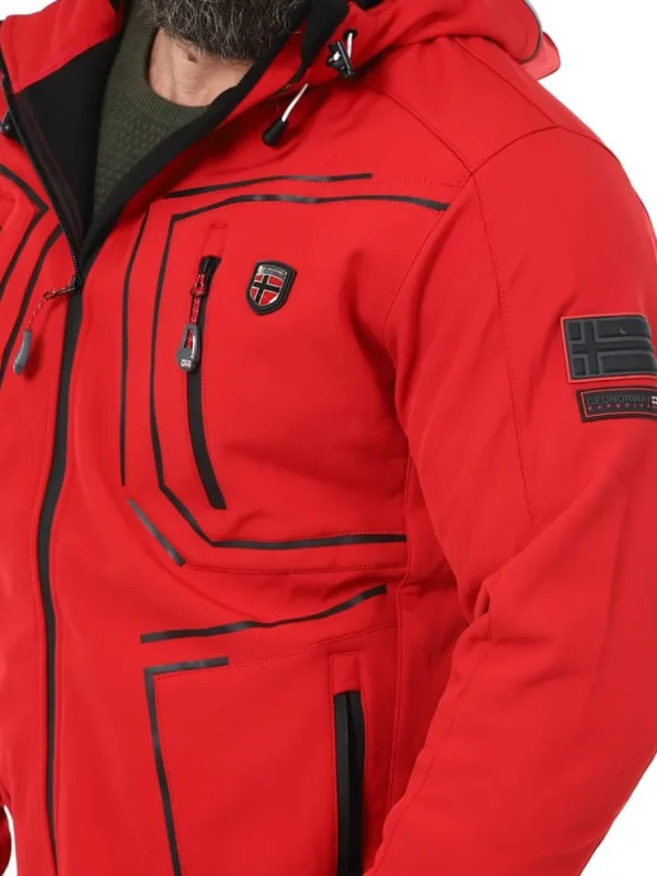 Topere Geo Norway Softshelljakke - Rød^Geographical Norway Hot
