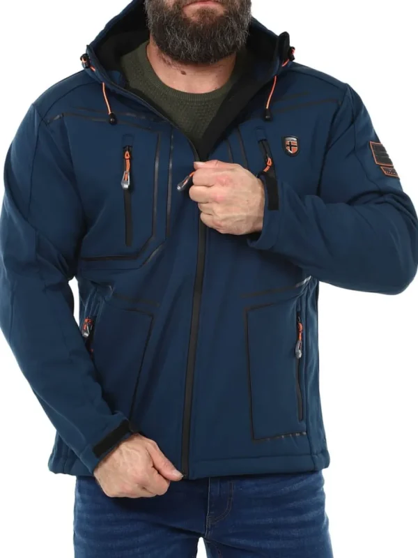 Topere Geo Norway Softshelljakke - Mørkeblå^Geographical Norway Online