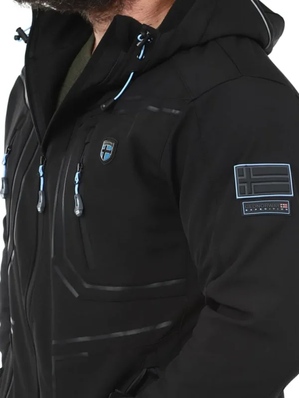 Topere Geo Norway Softshelljakke - Sort^Geographical Norway Best