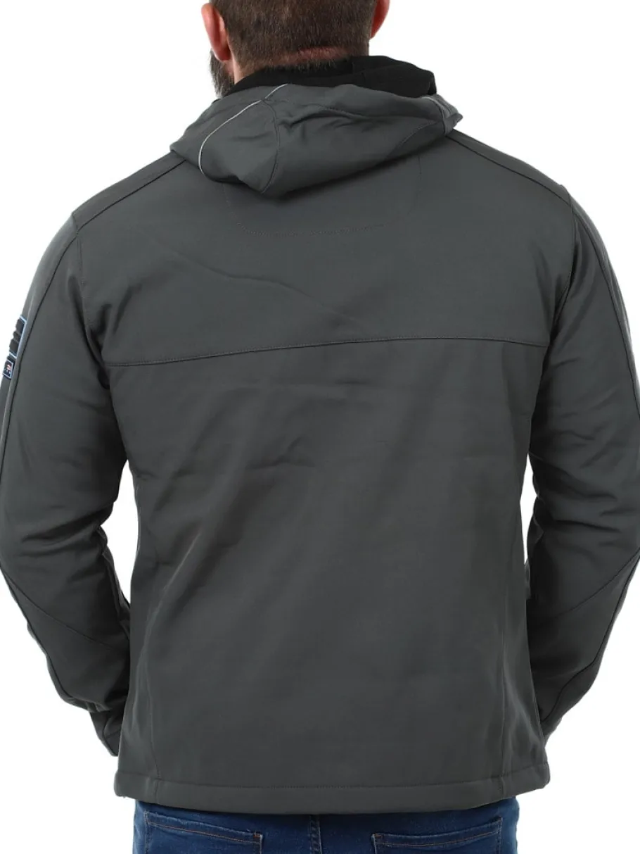 topere_geo_norway_softshe_3-1.webp Topere Geo Norway Softshelljakke - Mørkegrå^Geographical Norway Outlet