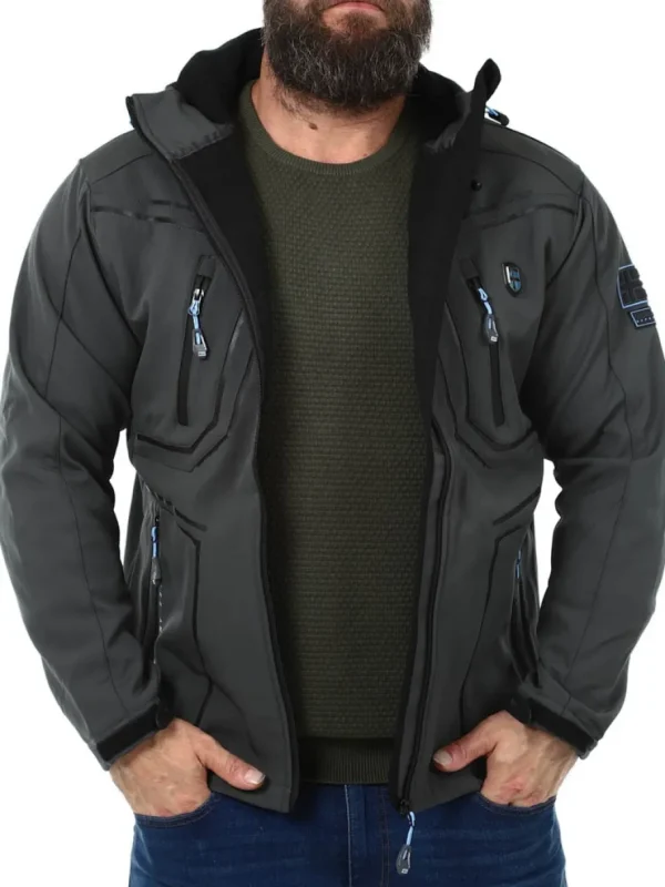 Topere Geo Norway Softshelljakke - Mørkegrå^Geographical Norway Outlet