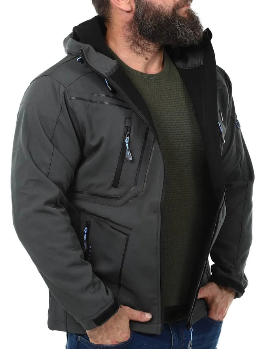 topere_geo_norway_softshe_5-1.webp Topere Geo Norway Softshelljakke - Mørkegrå^Geographical Norway Outlet