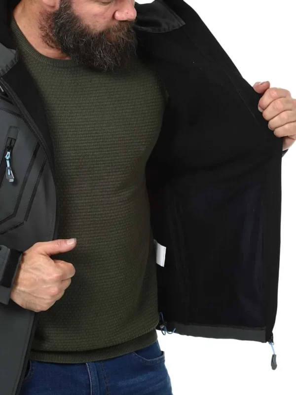 Topere Geo Norway Softshelljakke - Mørkegrå^Geographical Norway Outlet