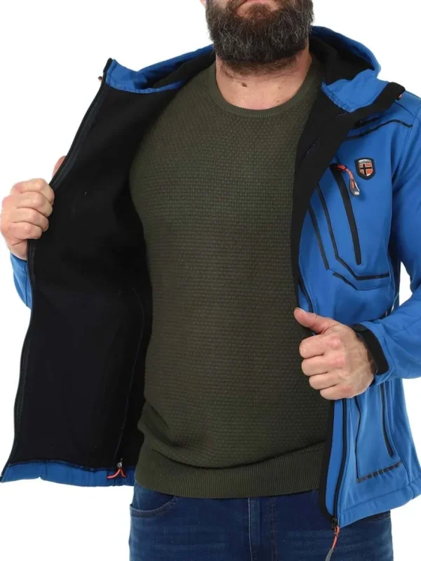 Topere Geo Norway Softshelljakke - Blå^Geographical Norway Sale