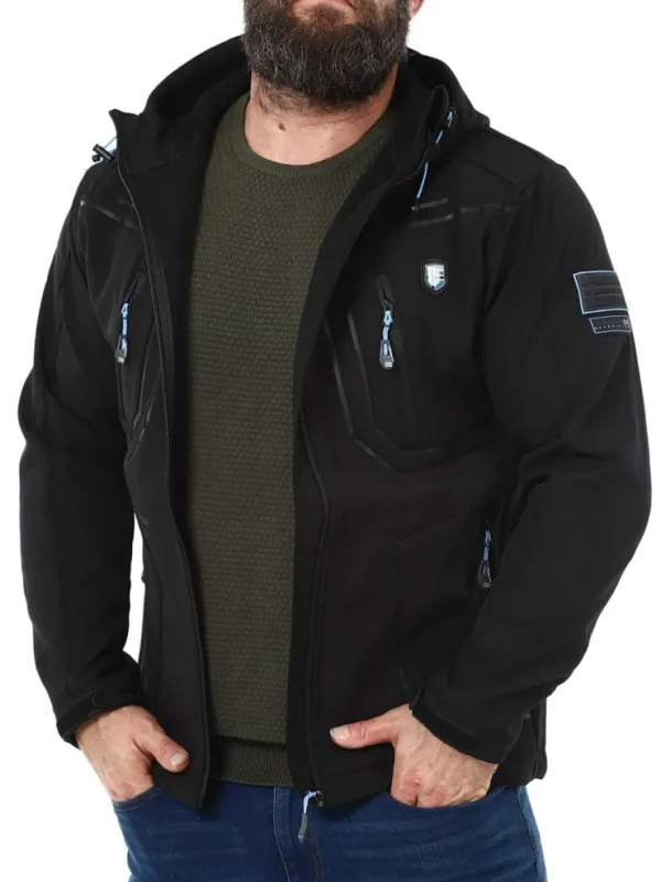 Topere Geo Norway Softshelljakke - Sort^Geographical Norway Best