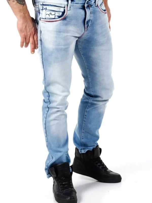 Toyama Jeans - Lyseblå^Rusty Neal Best