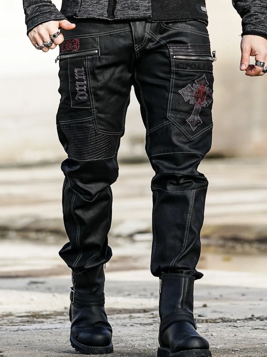 turismo_cipo__baxx_jeans__0.webp Turismo Jeans - Sort^Cipo & Baxx Online