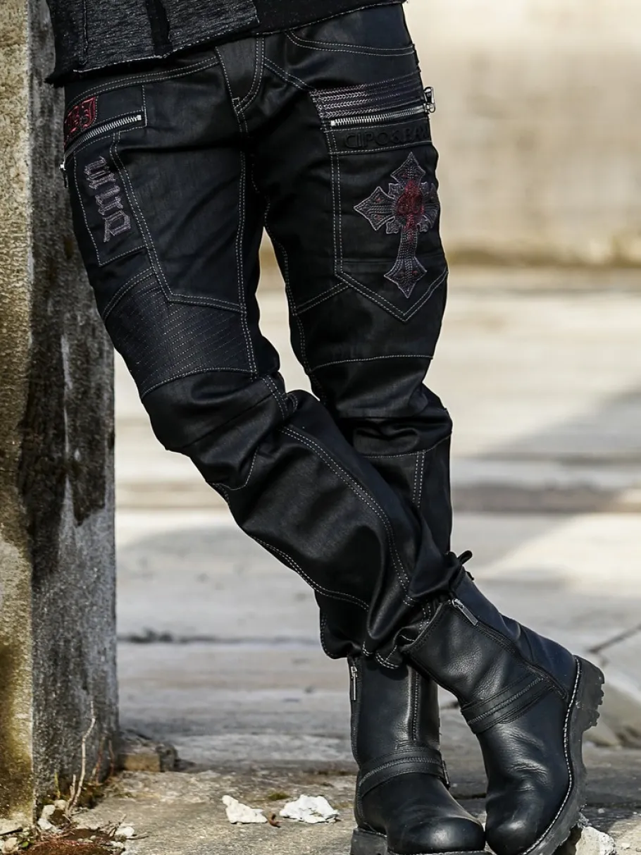 turismo_cipo__baxx_jeans__10.webp Turismo Jeans - Sort^Cipo & Baxx Online