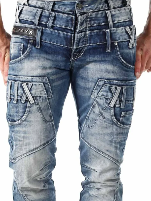 Unix Jeans - Blå^Cipo & Baxx Outlet