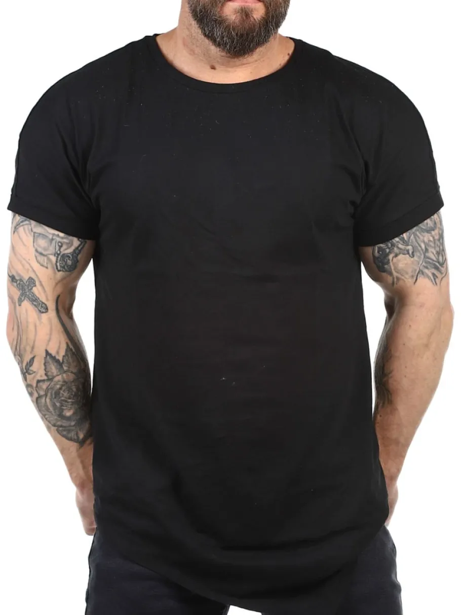 urban_asymmetric_tshirt___0.webp Urban Asymmetric T-shirt - Sort^Urban Classics Fashion