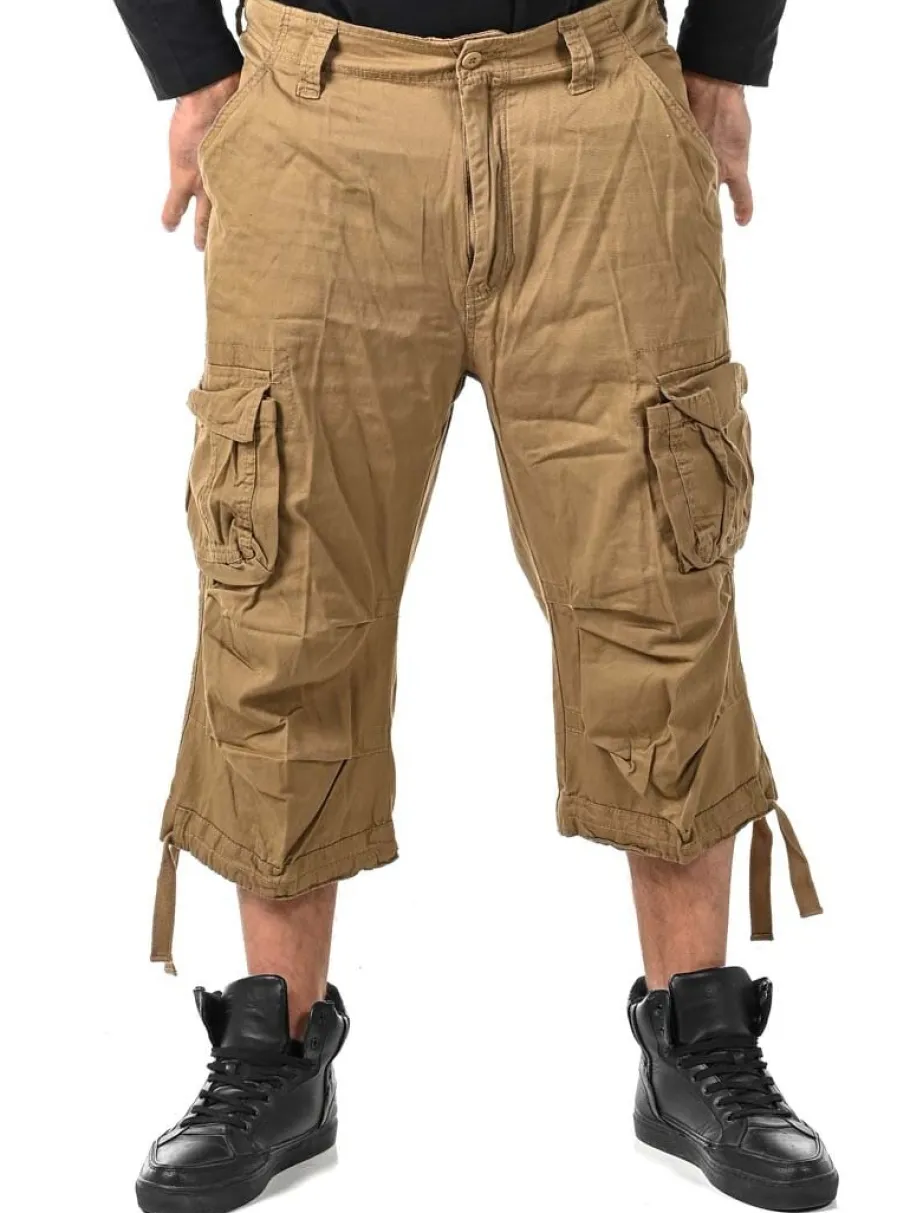 urban_legend__shorts__bei_1.webp Urban Legend 3/4 Shorts - Beige^Brandit Clearance