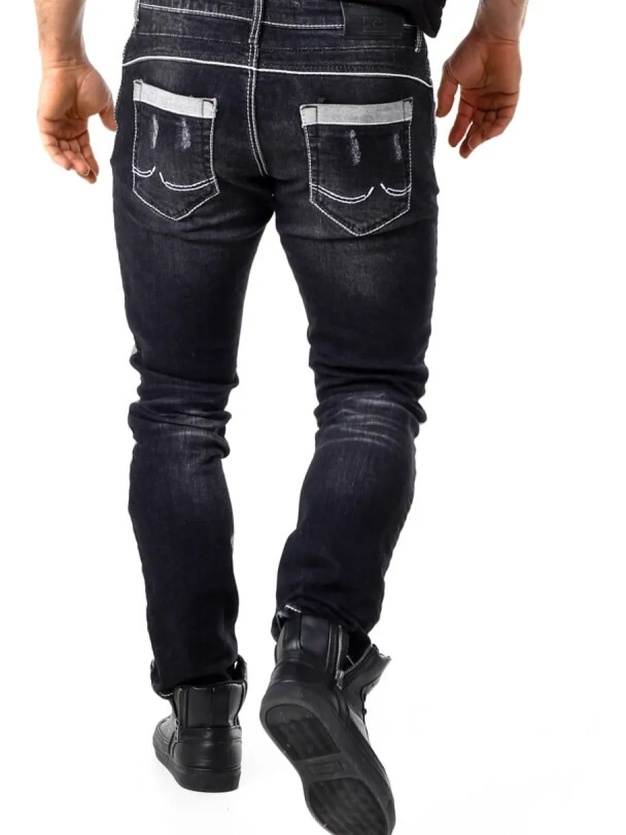 uruma_rusty_neal_jeans__s_15.webp Uruma Jeans - Sort^Rusty Neal Clearance