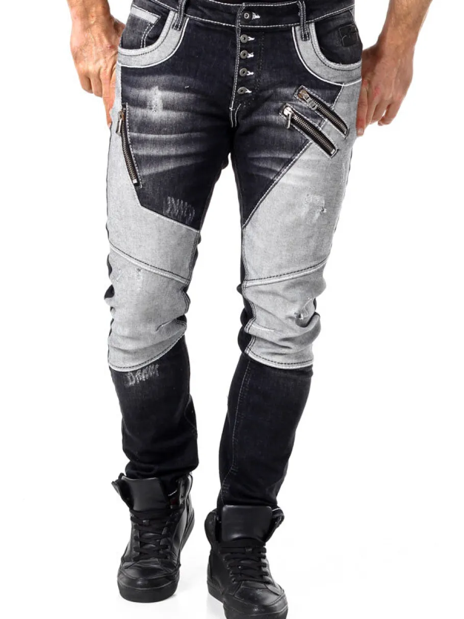uruma_rusty_neal_jeans__s_18.webp Uruma Jeans - Sort^Rusty Neal Clearance