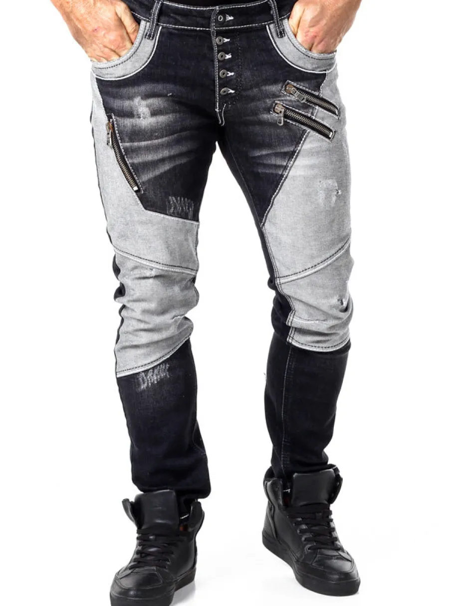 uruma_rusty_neal_jeans__s_6.webp Uruma Jeans - Sort^Rusty Neal Clearance