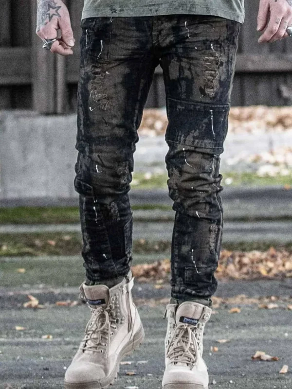 Valerix Jeans - Blå/Grøn^Kingz Sale