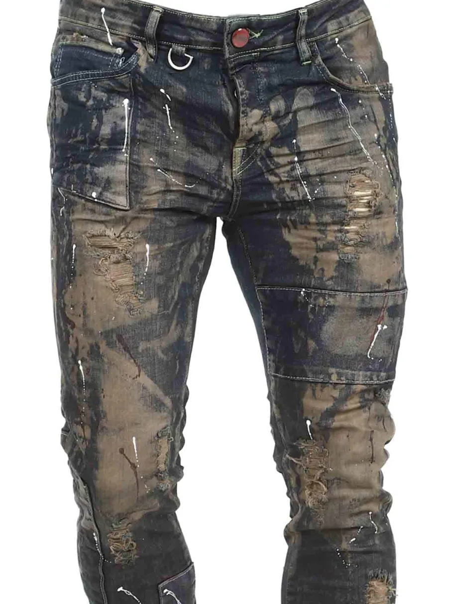 valerix_kingz_jeans__blgr_6.webp Valerix Jeans - Blå/Grøn^Kingz Sale