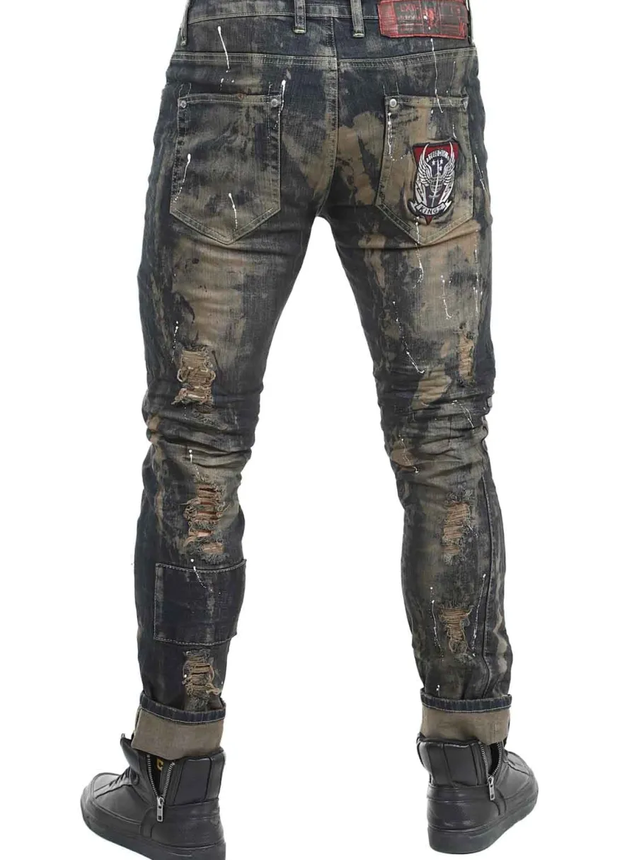 valerix_kingz_jeans__blgr_8.webp Valerix Jeans - Blå/Grøn^Kingz Sale