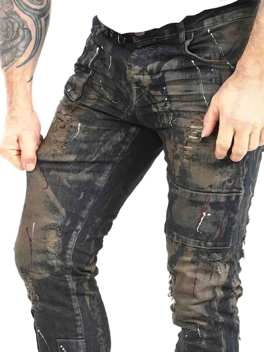valerix_kingz_jeans__blgr_9.webp Valerix Jeans - Blå/Grøn^Kingz Sale