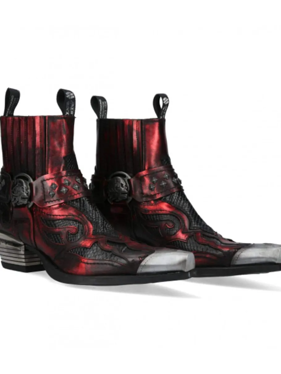 west_new_rock_boots__rd_1.webp West Boots - Rød^New Rock Sale
