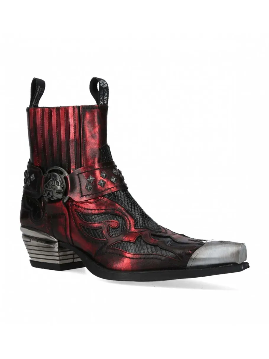west_new_rock_boots__rd_2.webp West Boots - Rød^New Rock Sale