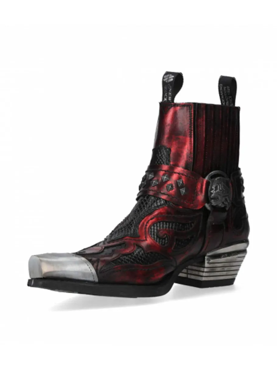 west_new_rock_boots__rd_4.webp West Boots - Rød^New Rock Sale