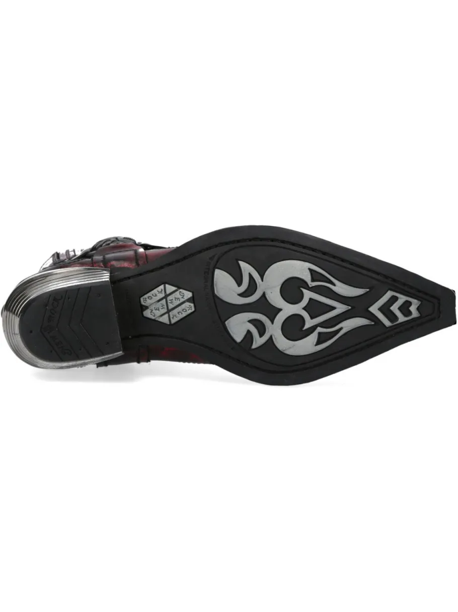 west_new_rock_boots__rd_6.webp West Boots - Rød^New Rock Sale