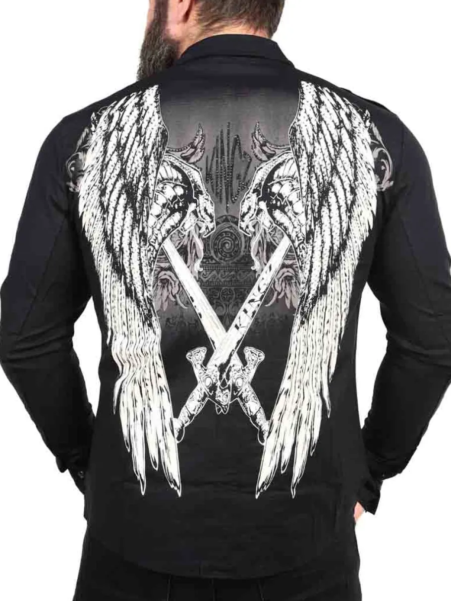 wincy_kingz_skjorte__sort_9.webp Wincy Skjorte - Sort^Kingz Discount