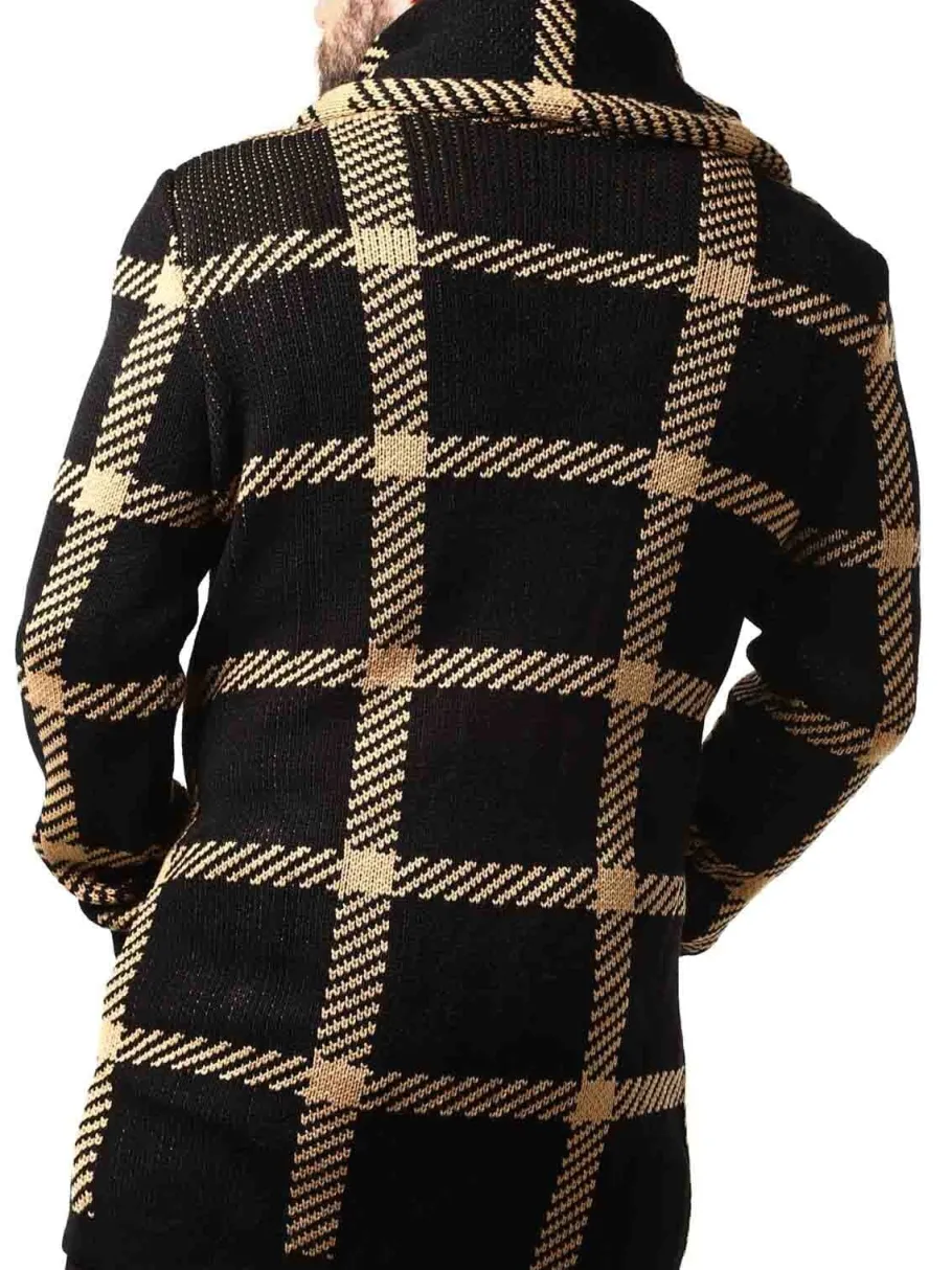 wolmer_cipo__baxx_cardiga_2.webp Wolmer Cardigan - Sort/Brun^Cipo & Baxx New