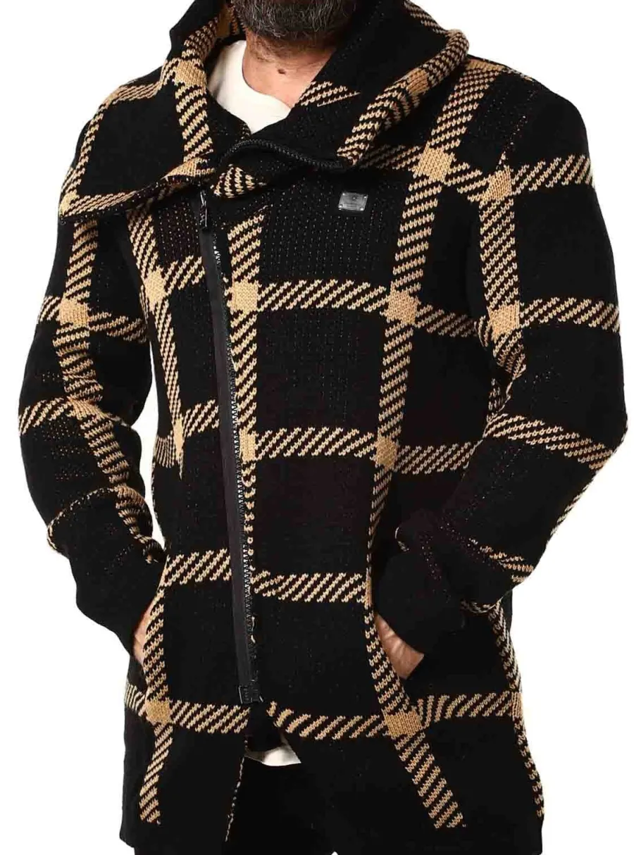 wolmer_cipo__baxx_cardiga_5.webp Wolmer Cardigan - Sort/Brun^Cipo & Baxx New
