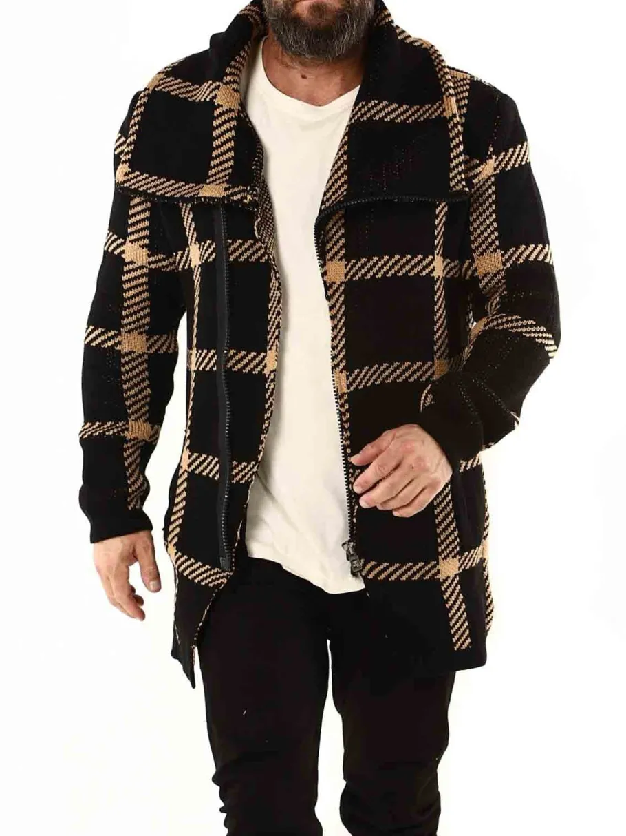 wolmer_cipo__baxx_cardiga_6.webp Wolmer Cardigan - Sort/Brun^Cipo & Baxx New