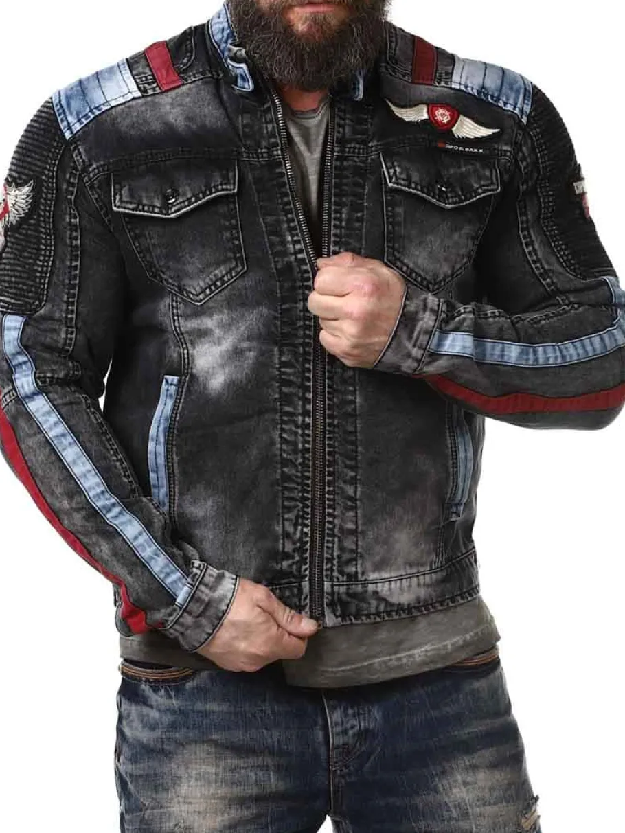 wrentley_cipo__baxx_jeans_3.webp Wrentley Cipo & Baxx Jeansjakke - Sort^Rockdenim Hot
