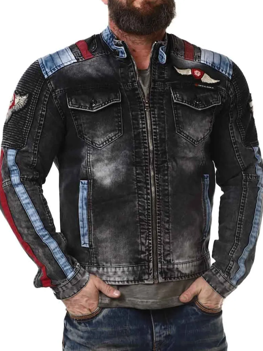 wrentley_cipo__baxx_jeans_4.webp Wrentley Cipo & Baxx Jeansjakke - Sort^Rockdenim Hot