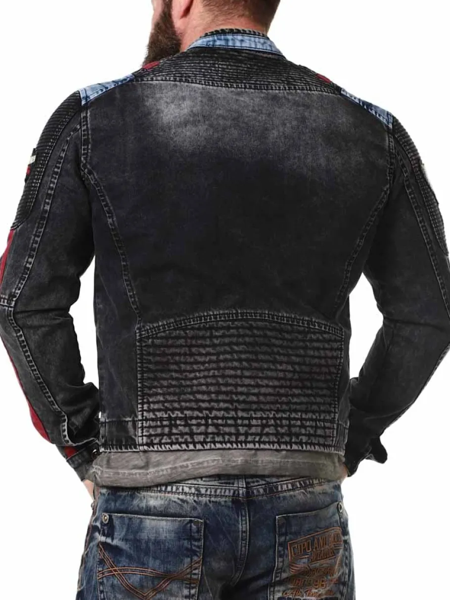 wrentley_cipo__baxx_jeans_5.webp Wrentley Cipo & Baxx Jeansjakke - Sort^Rockdenim Hot