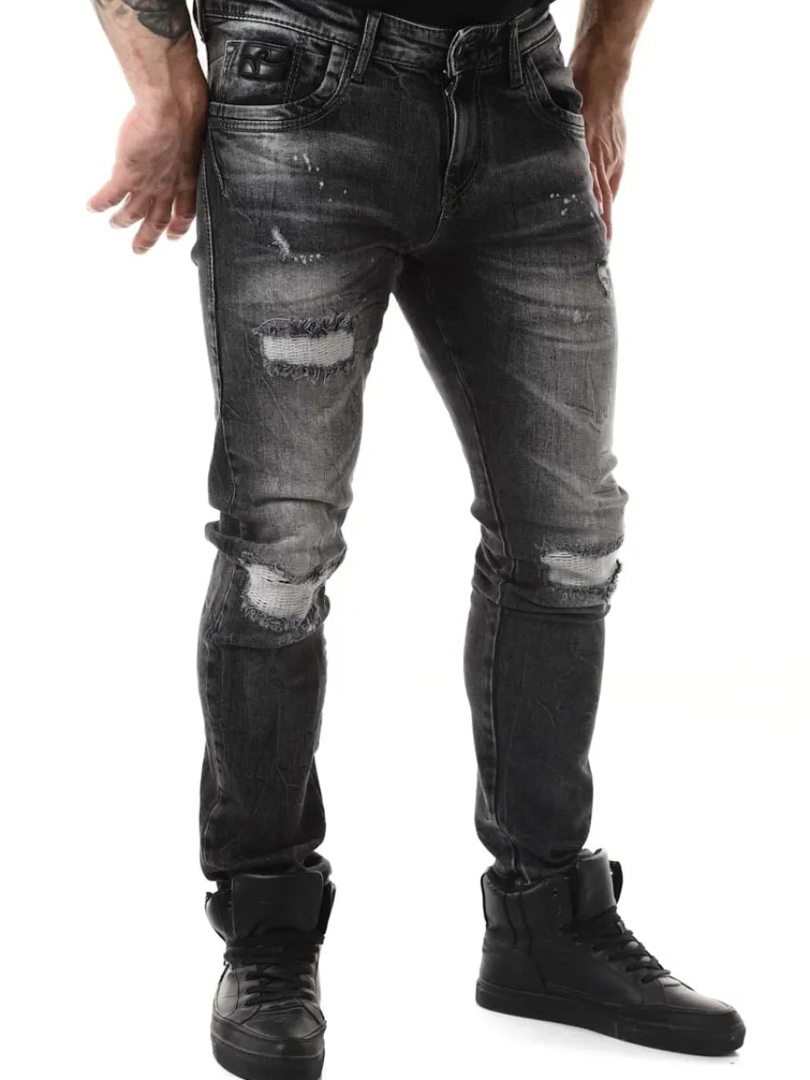 yamato_rusty_neal_jeans___3.webp Yamato Jeans - Mørkegrå^Rusty Neal Hot