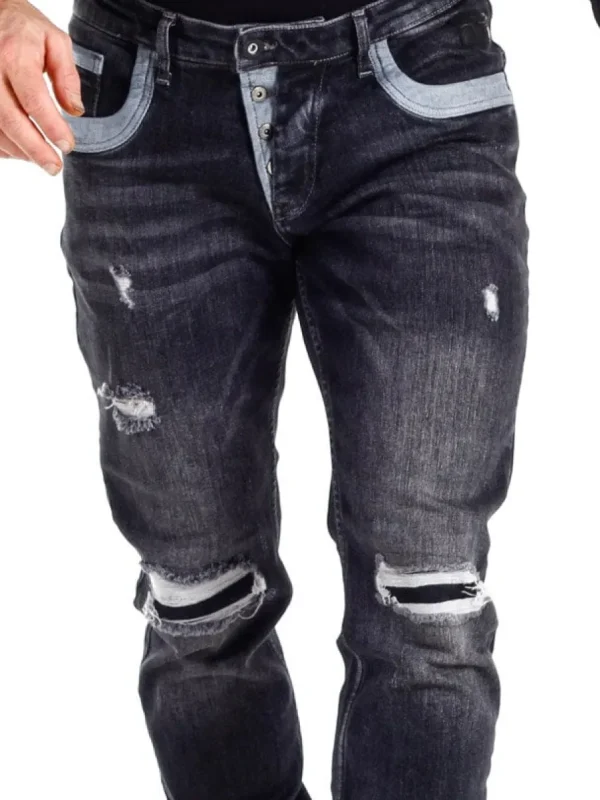 Yokote Jeans - Sort^Rusty Neal Fashion