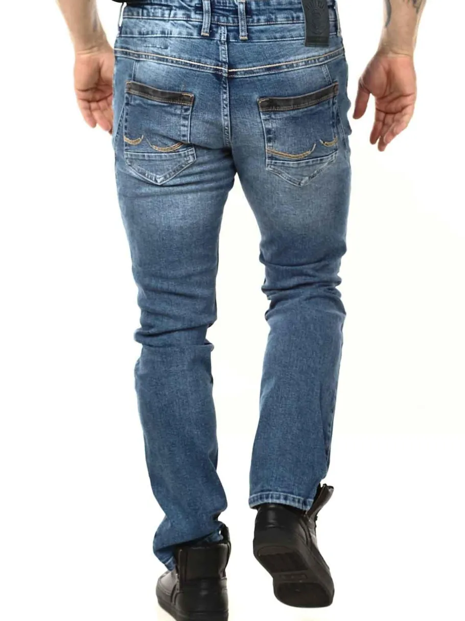 yokote_rusty_neal_jeans___2.webp Yokote Jeans - Mørkeblå^Rusty Neal Discount