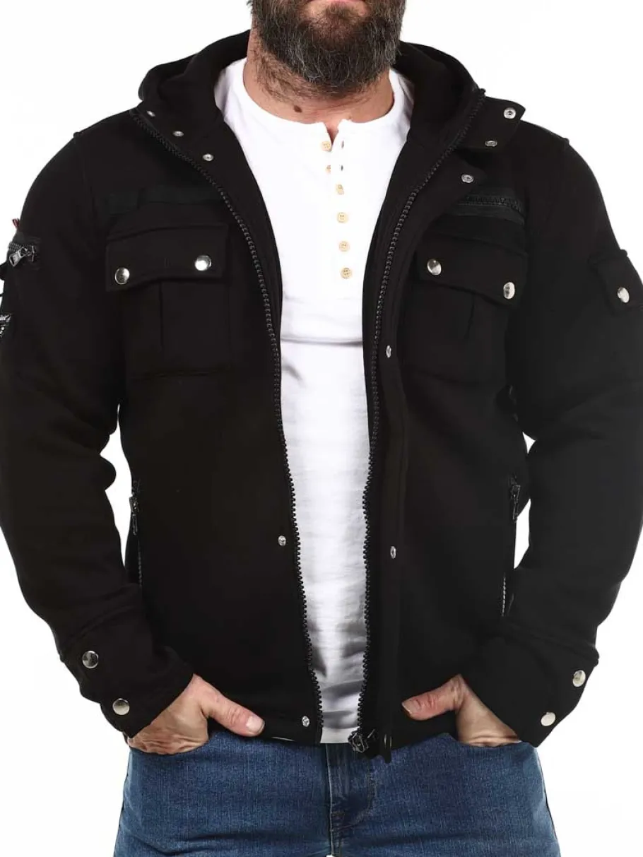 zeb_cipo__baxx_sweatjakke_3.webp Zeb Sweatjakke - Sort^Cipo & Baxx Best