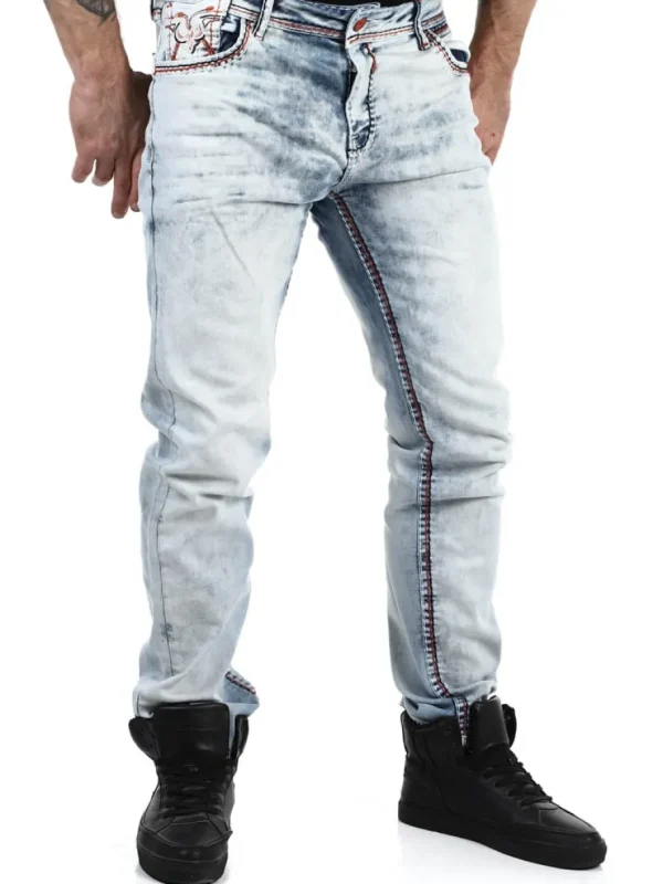 Zeylon Jeans - Lyseblå^Cipo & Baxx Online