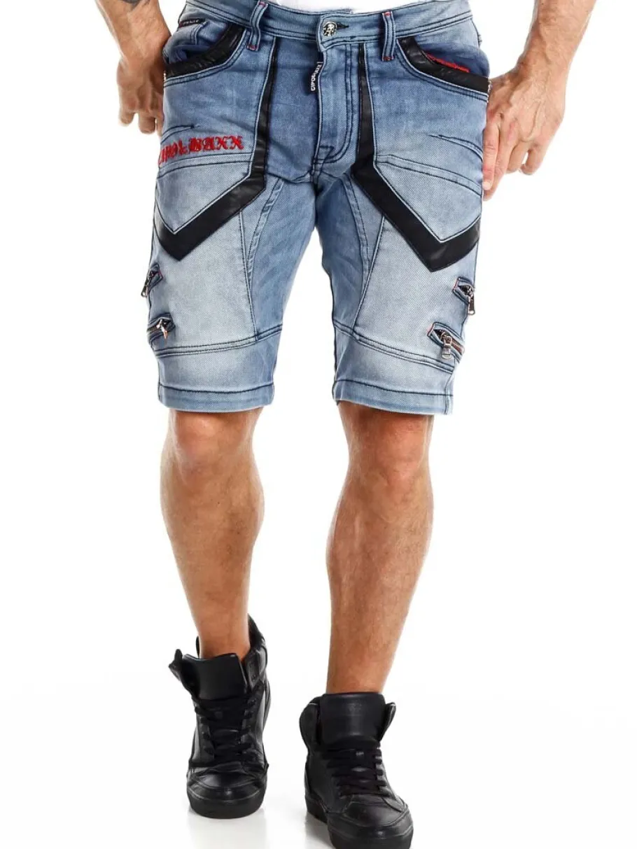 zyair_cipo__baxx_shorts___4.webp Zyair Shorts - Blå^Cipo & Baxx Sale