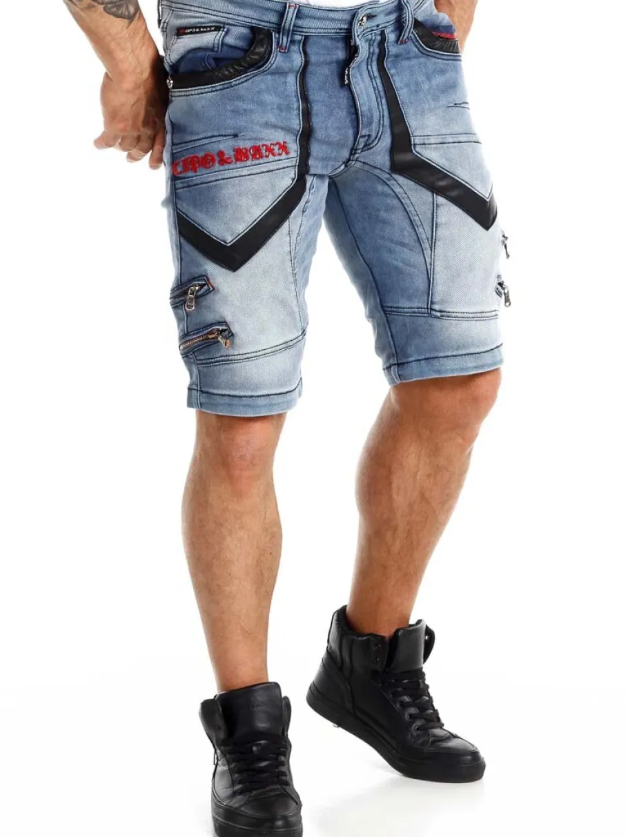 zyair_cipo__baxx_shorts___7.webp Zyair Shorts - Blå^Cipo & Baxx Sale